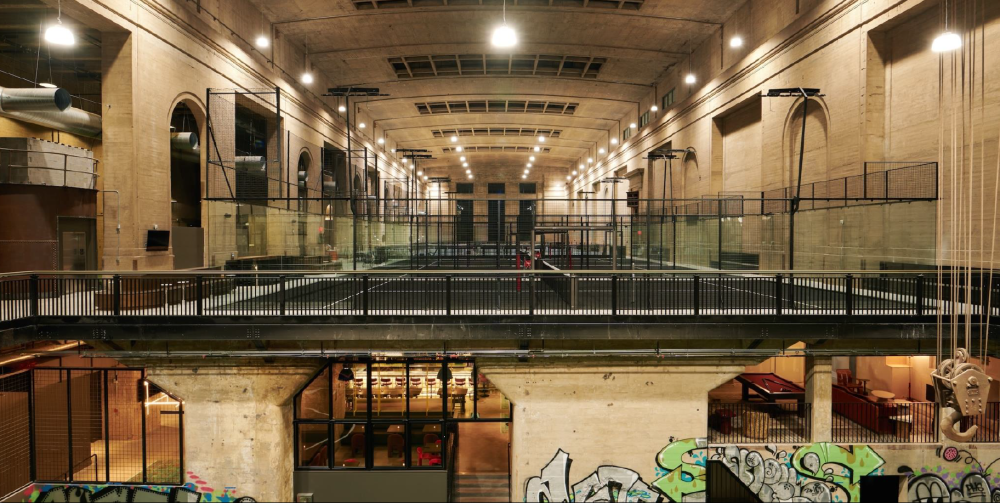 Indoor padel klub