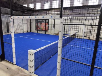 Výstavba padelových kurtov v Trnave