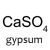 Gypsum