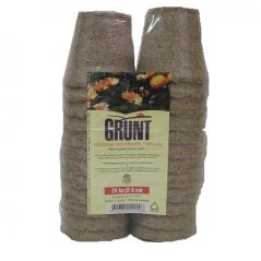 GRUNT rašelinový pot okrúhly 6cm/24 ks [30]