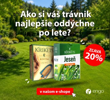 AKO SI VÁŠ TRÁVNIK NAJLEPŠIE ODDÝCHNE PO LETE?